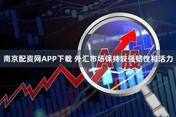 南京配资网APP下载 外汇市场保持较强韧性和活力